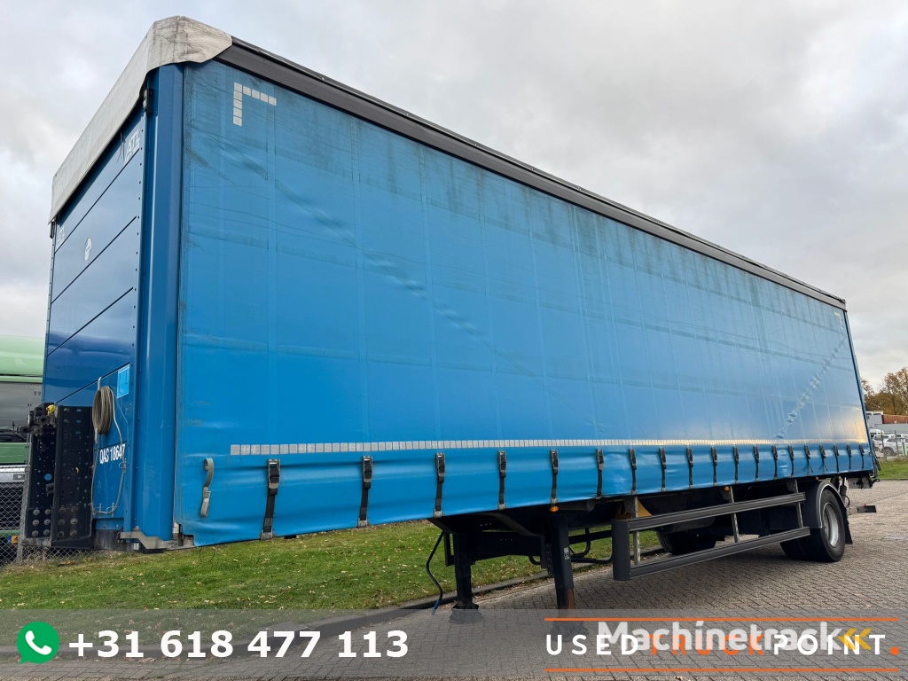 System1-Axel / Tail Lift 2500 KG / Open Roof / Belgium Trailer