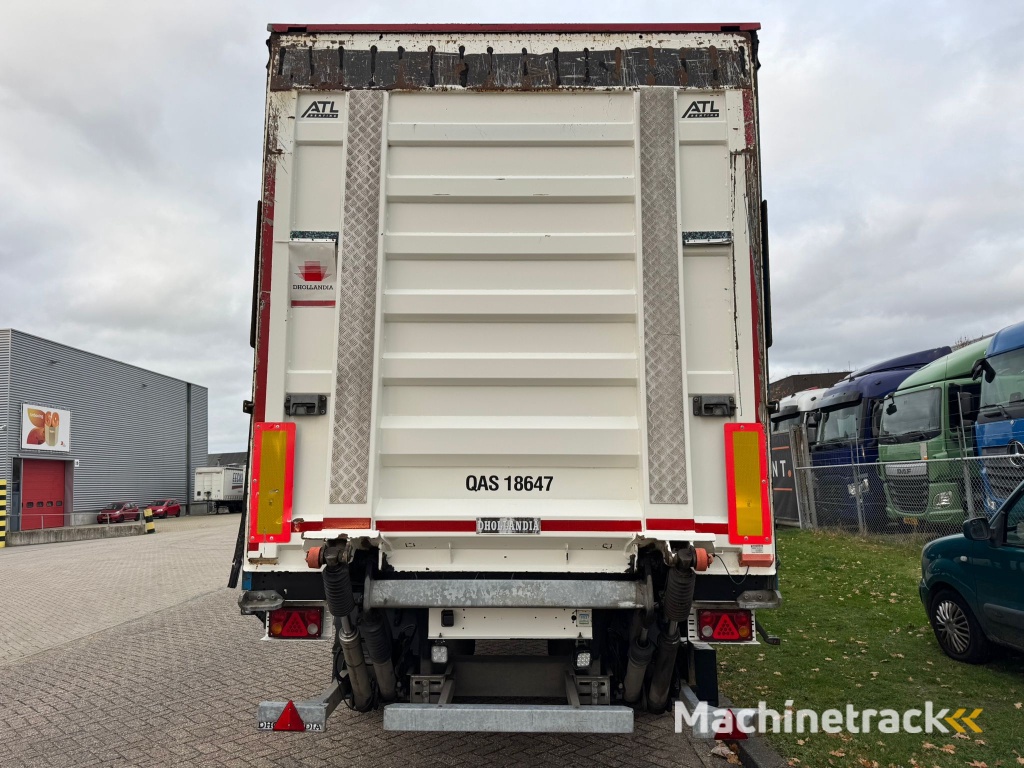 System1-Axel / Tail Lift 2500 KG / Open Roof / Belgium Trailer