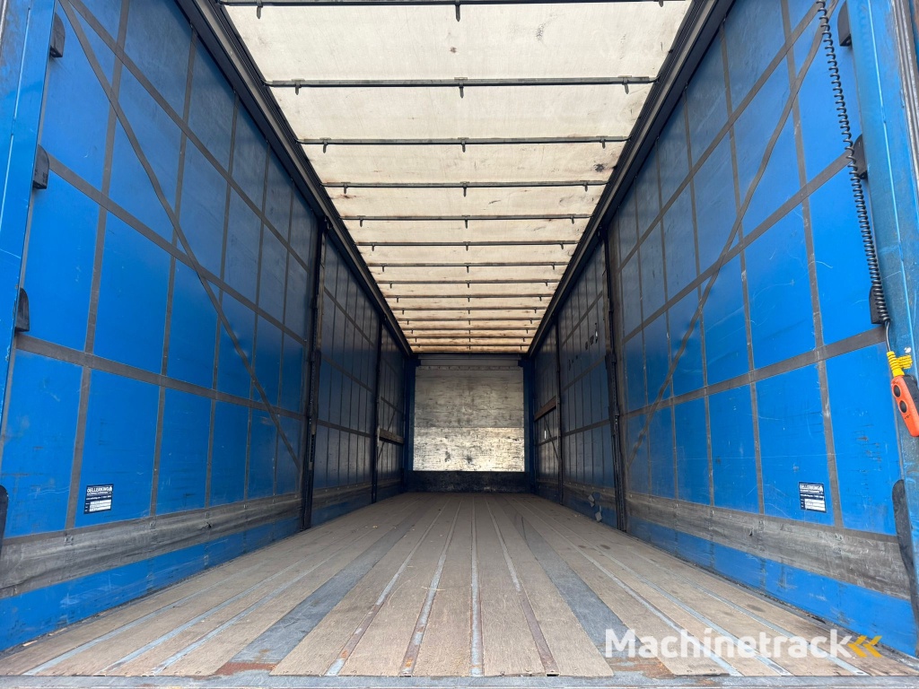 System1-Axel / Tail Lift 2500 KG / Open Roof / Belgium Trailer