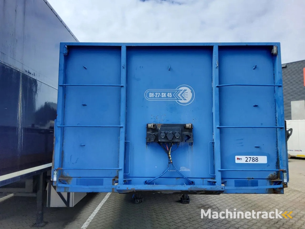 Pacton TBD 230 | Stenentrailer | Gestuurde achteras