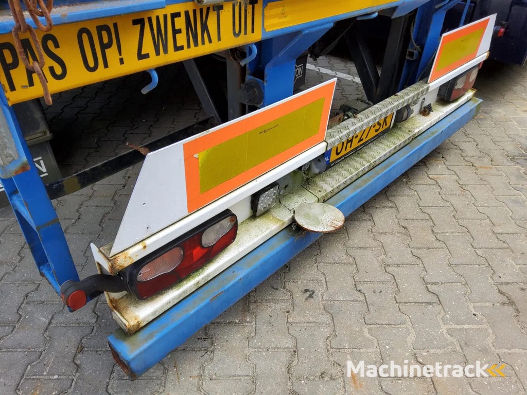 Pacton TBD 230 | Stenentrailer | Gestuurde achteras