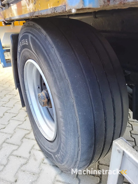 Pacton TBD 230 | Stenentrailer | Gestuurde achteras