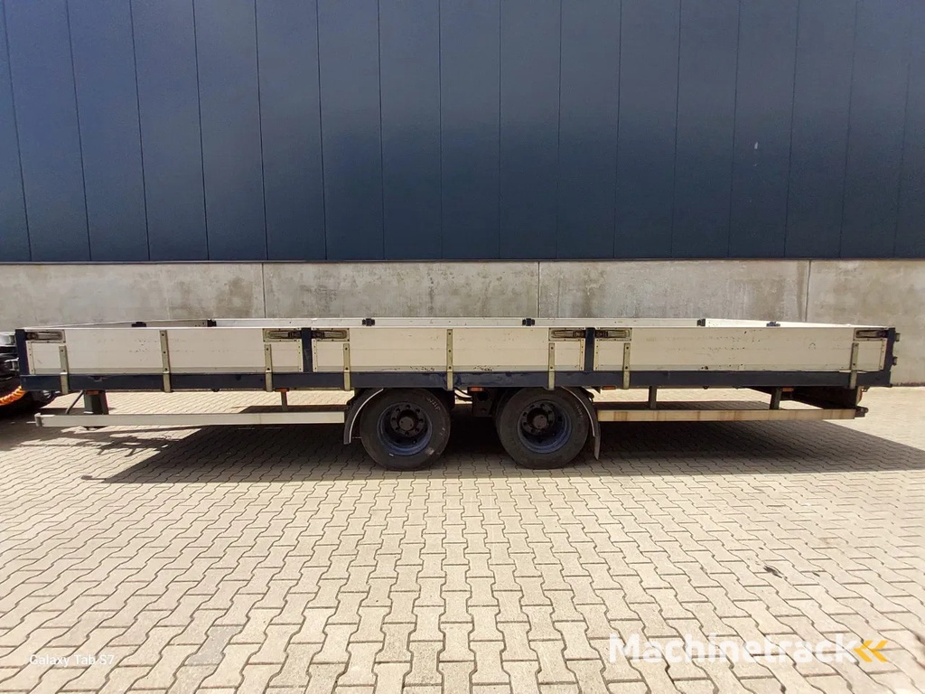 NETAM-FRUEHAUF A2 218A | Middenasaanhanger | Open wipkar met zijborden