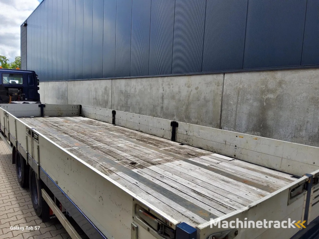 NETAM-FRUEHAUF A2 218A | Middenasaanhanger | Open wipkar met zijborden