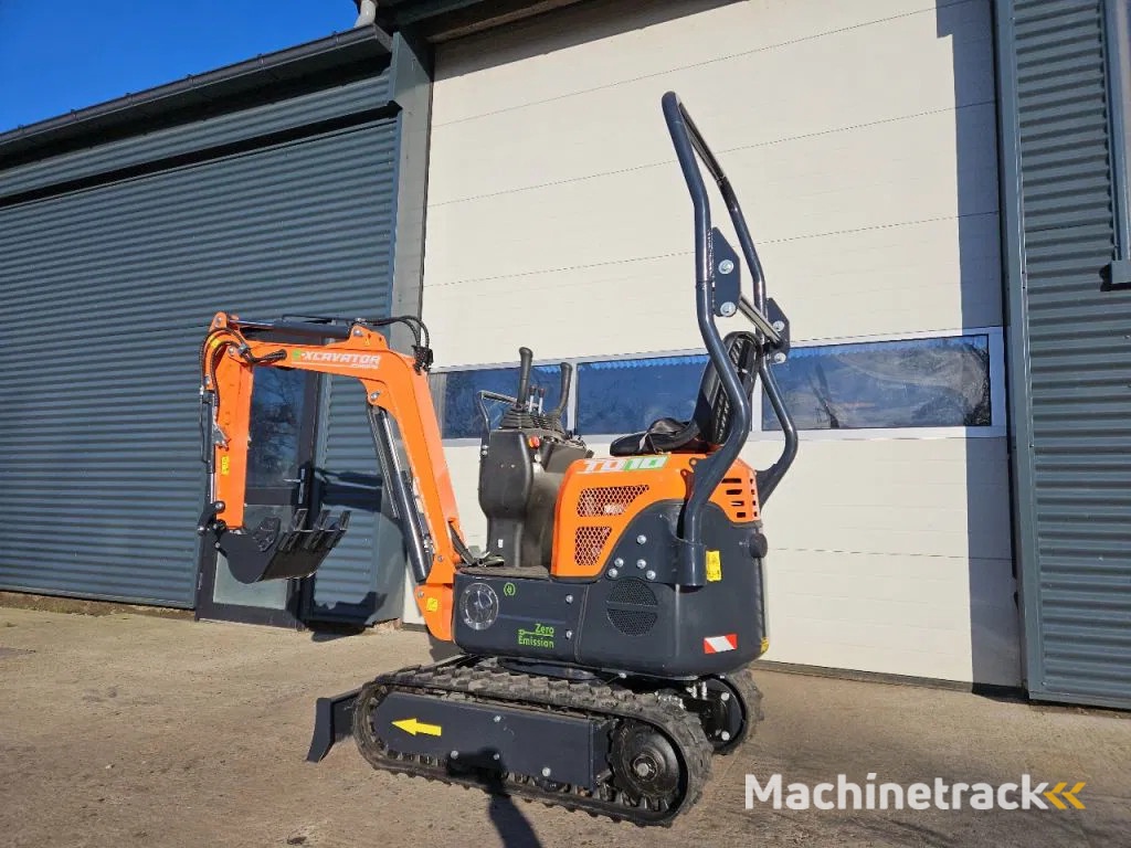 E-xcavator ELECTRISCHE minigraafmachine TD10 lithium