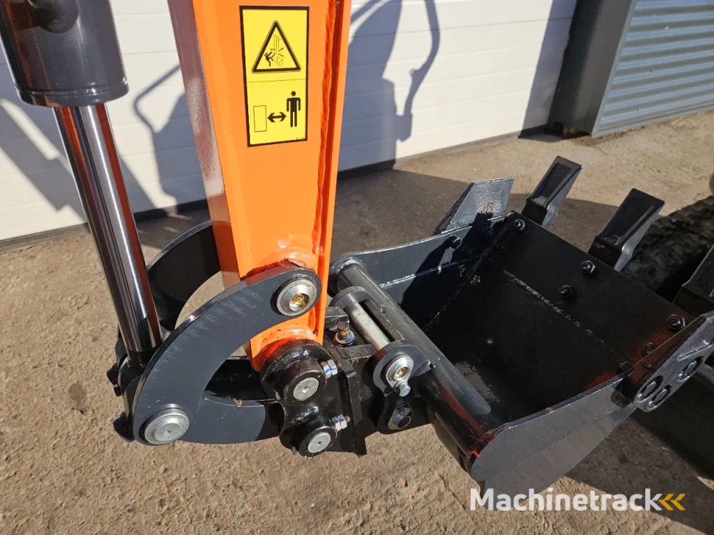 E-xcavator ELECTRISCHE minigraafmachine TD10 lithium