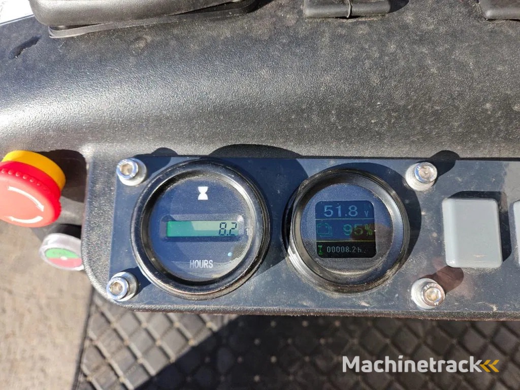 E-xcavator ELECTRISCHE minigraafmachine TD10 lithium