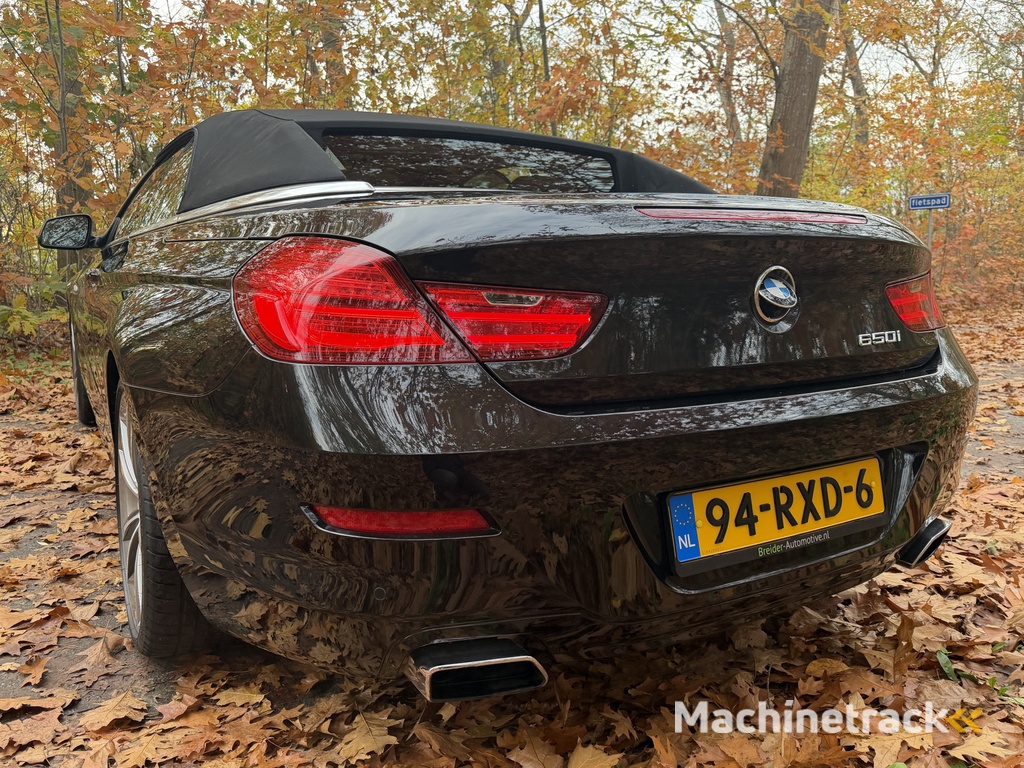 BMW 6-serie Cabrio 650i High Executive NAP | Zeer netjes | Volledig onderhouden