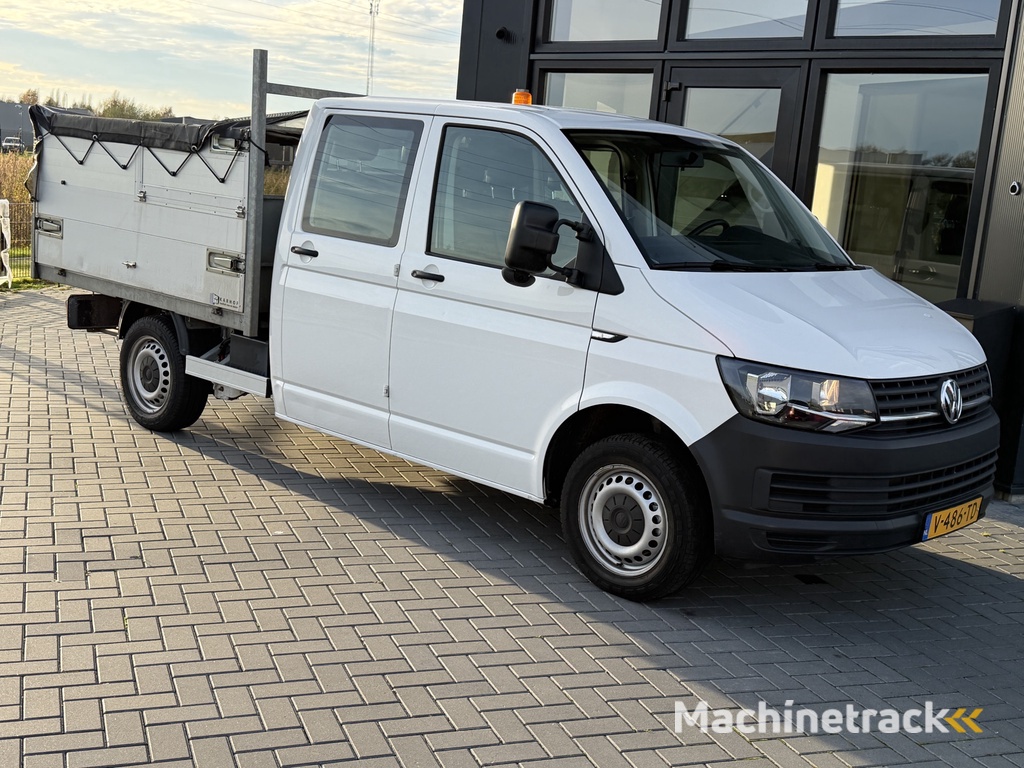 Volkswagen Transporter 2.0 TDI L2H1 DC Trendline Hydraulische kipper | 58 dkm NAP | Nwe APK