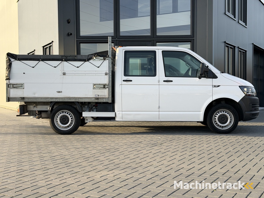 Volkswagen Transporter 2.0 TDI L2H1 DC Trendline Hydraulische kipper | 58 dkm NAP | Nwe APK