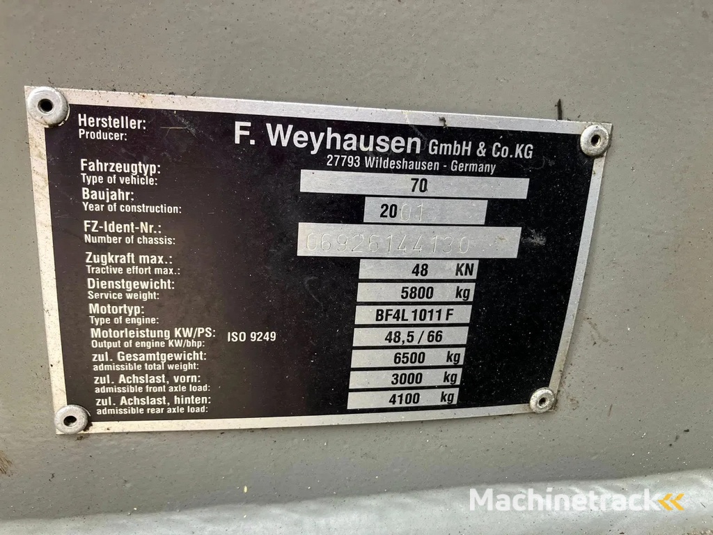 Atlas AR70 Shovel Loader