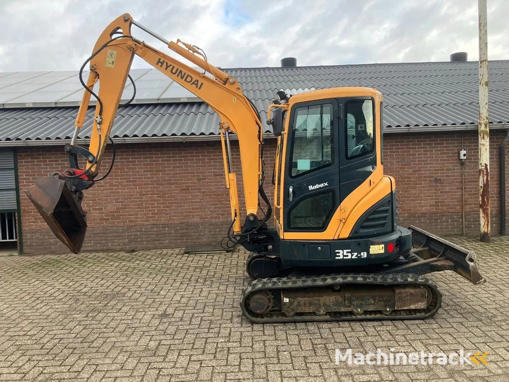 Hyundai Robex 35-9 Graafmachine Minigraver