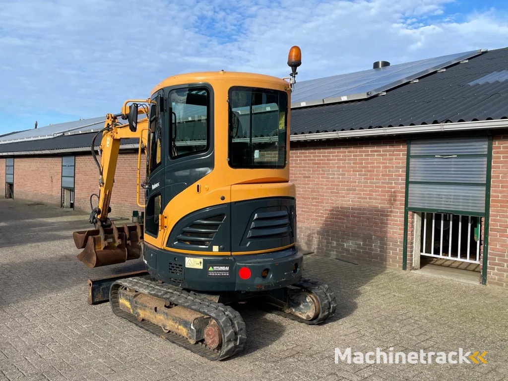 Hyundai Robex 25Z-9AK Graafmachine