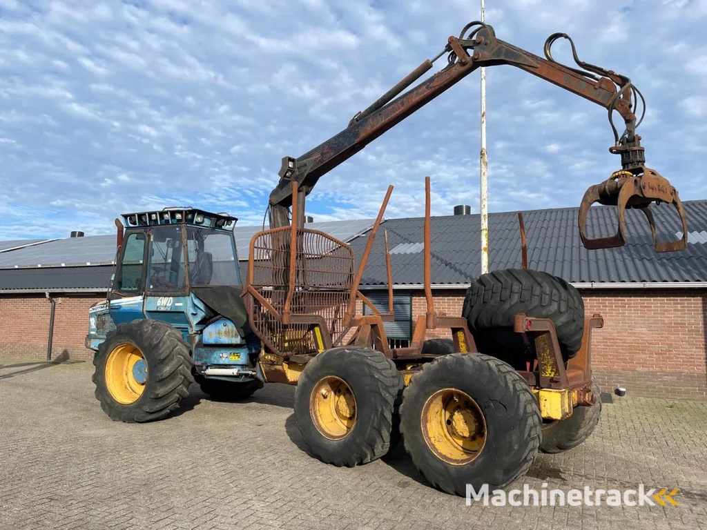 Overige Hout uitrijwagen