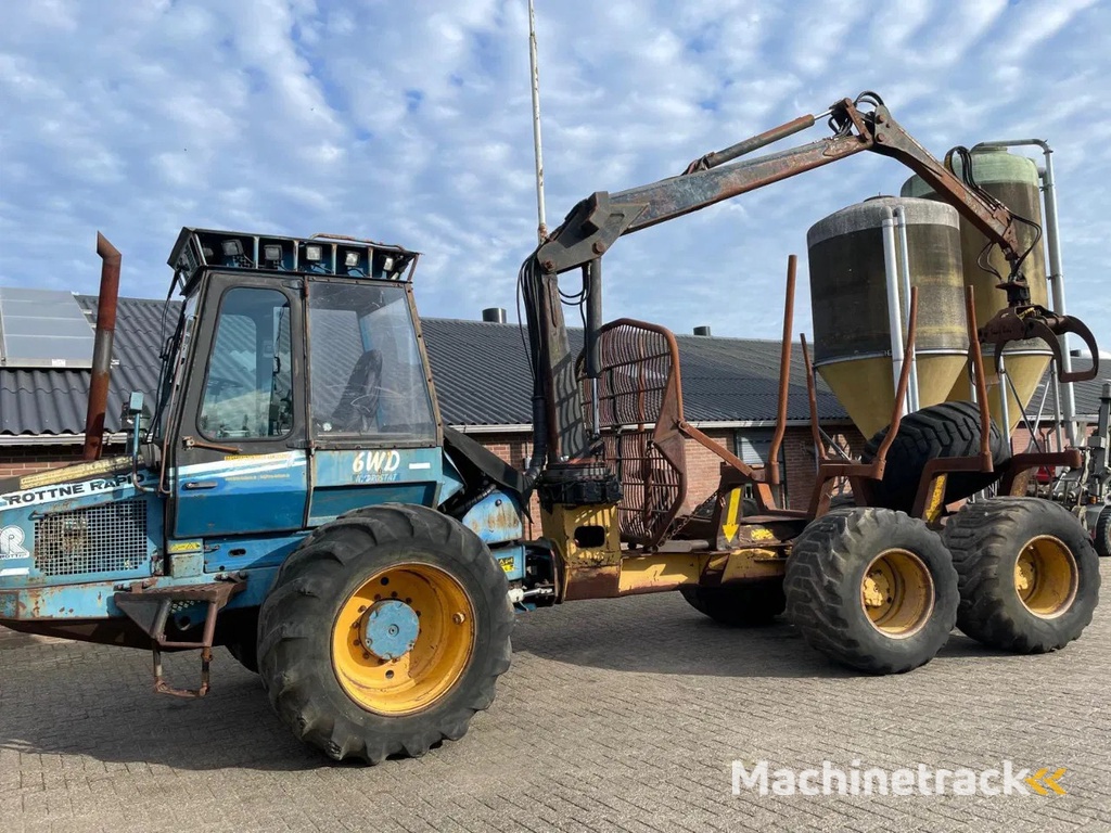 Overige Hout uitrijwagen