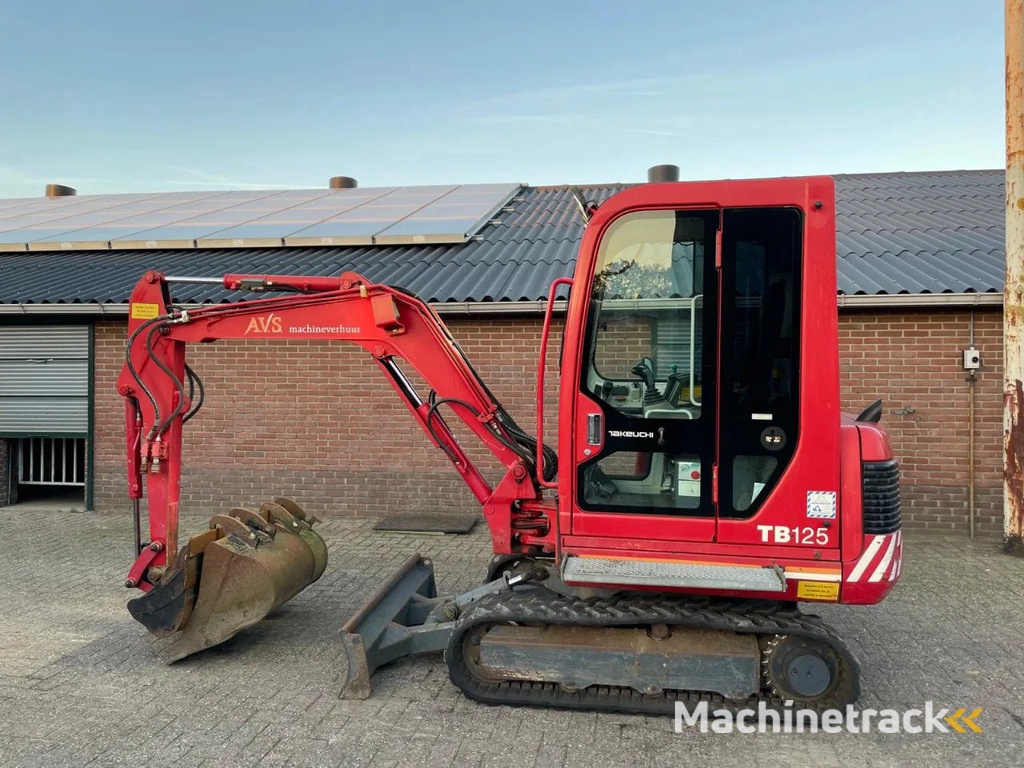Takeuchi TB125 Graafmachine Minigraver
