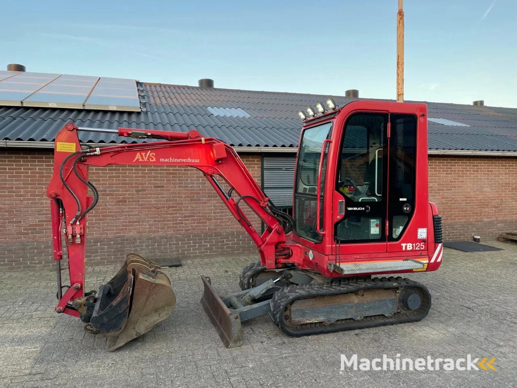 Takeuchi TB125 Graafmachine Minigraver