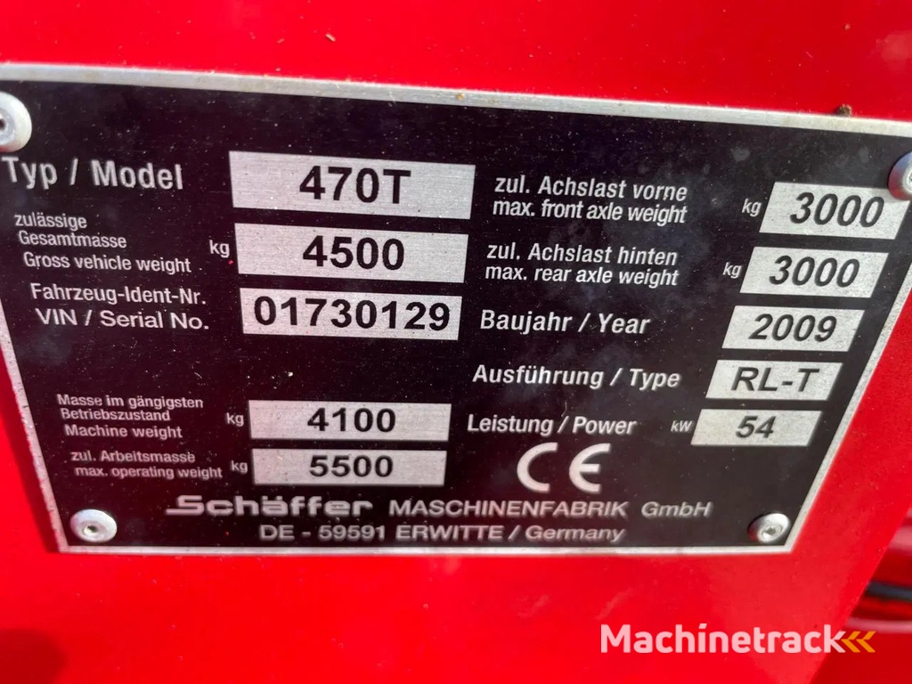 Schäffer 470 T Shovel Loader