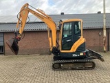 Minituur van Hyundai Robex 35-9 Graafmachine Minigraver