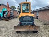Minituur van Hyundai Robex 35-9 Graafmachine Minigraver