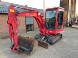 Minituur van Takeuchi TB125 Graafmachine Minigraver