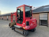 Minituur van Takeuchi TB125 Graafmachine Minigraver