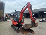 Minituur van Kubota KX61-3 Graafmachine