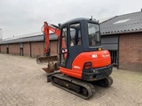 Minituur van Kubota KX61-3 Graafmachine