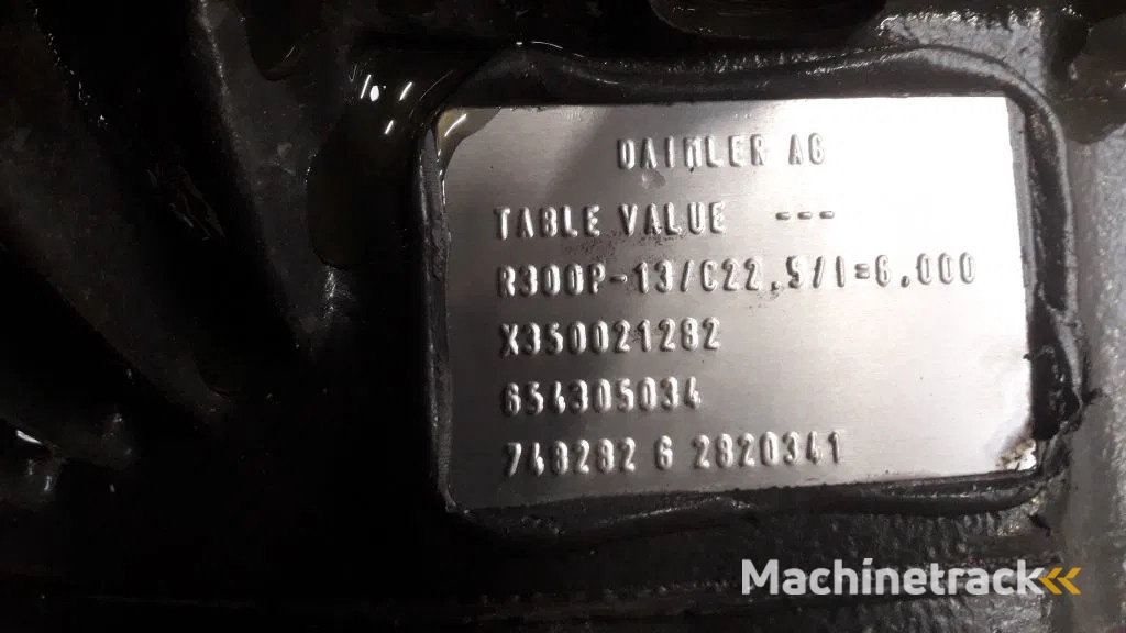 Mercedes-Benz nieuwe complete achteras  hl7