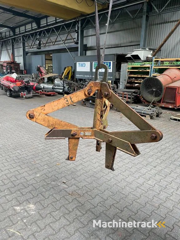 Diversen hijsklemmen tbv rollen