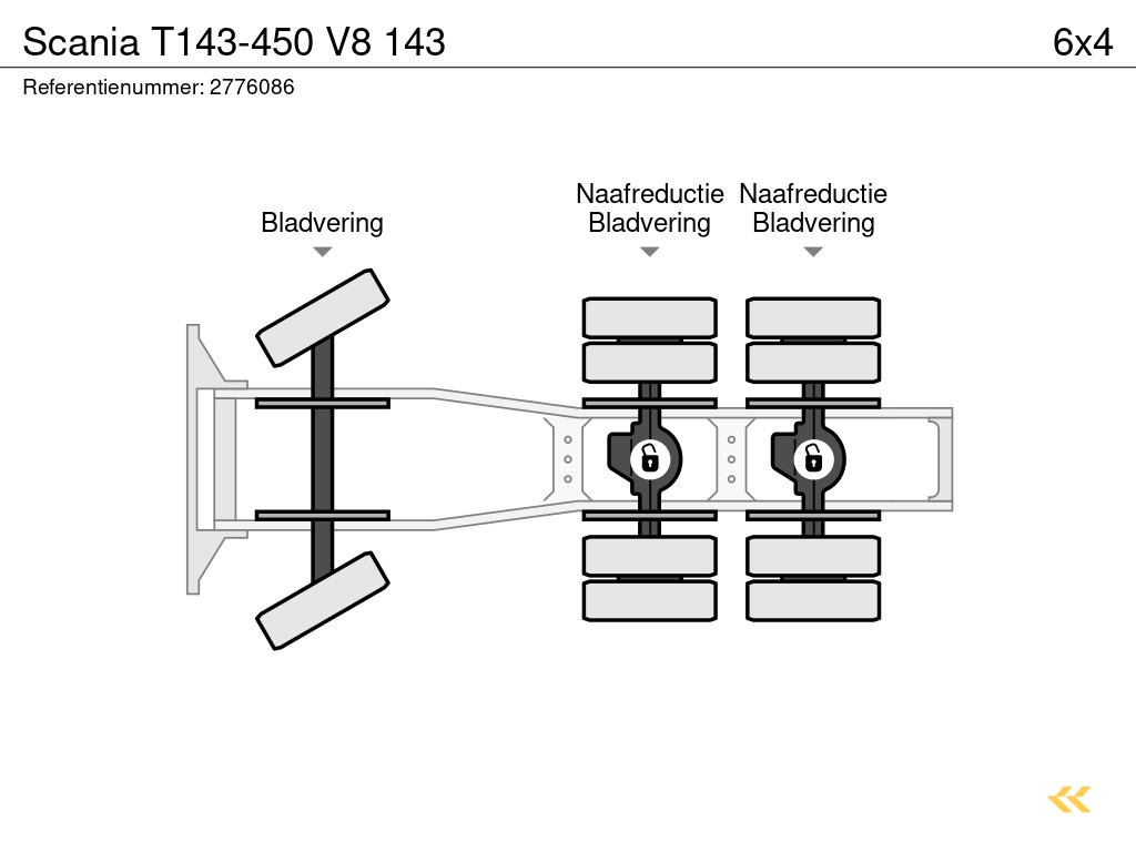 Scania T143-450 V8 143