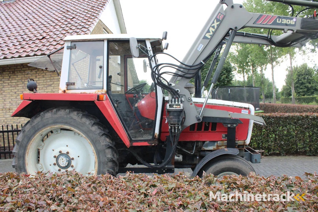Steyr 8080 met voorlader