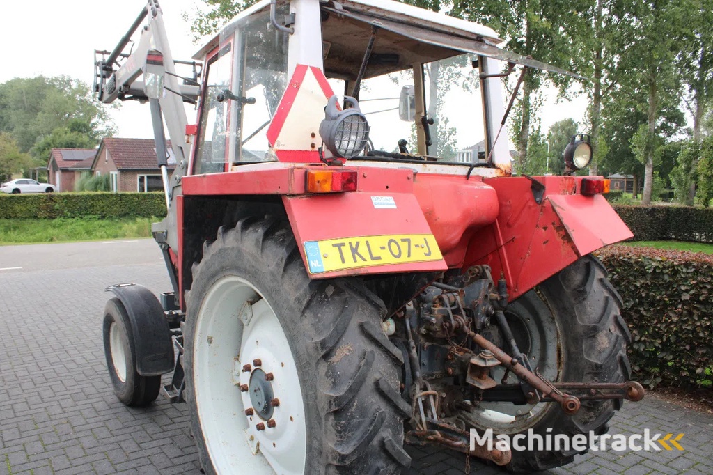 Steyr 8080 met voorlader