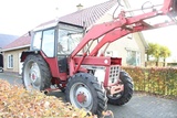 Minituur van International 844SA met voorlader