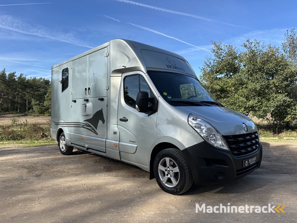 Renault Master MTM 2-paards paardenvrachtwagen MARGE B-rijbewijs