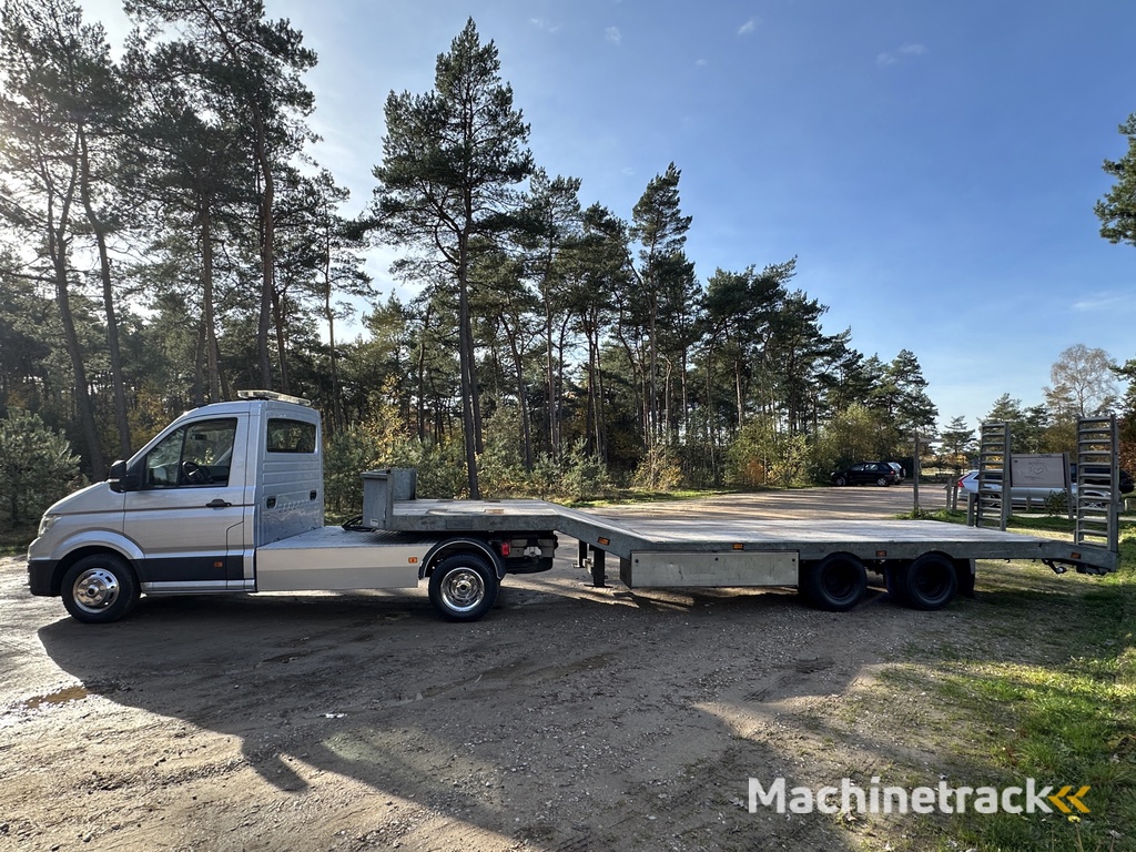 Volkswagen Crafter 5T trekker BE-Combinatie incl. Veldhuizen 10T trailer