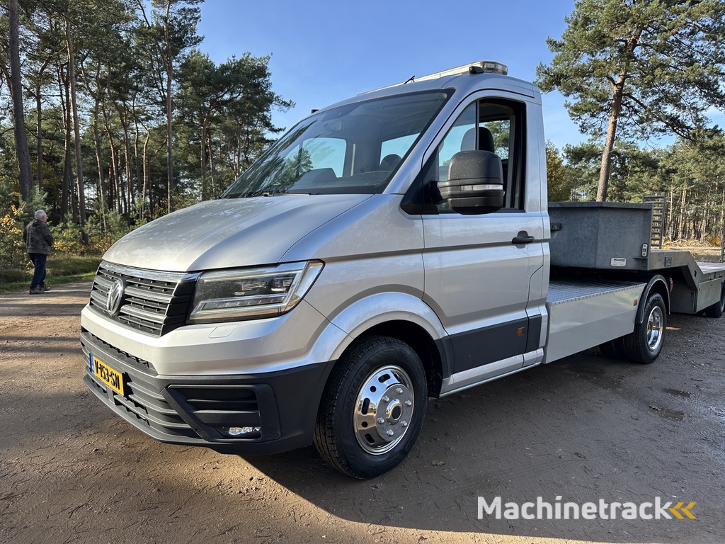 Volkswagen Crafter 5T trekker BE-Combinatie incl. Veldhuizen 10T trailer