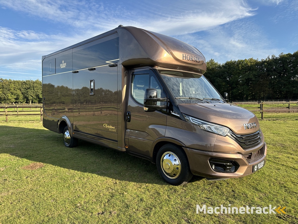 Iveco Daily 2-paards paardenvrachtwagen LIVING 3.0l 180PK Automaat B-rijbewijs