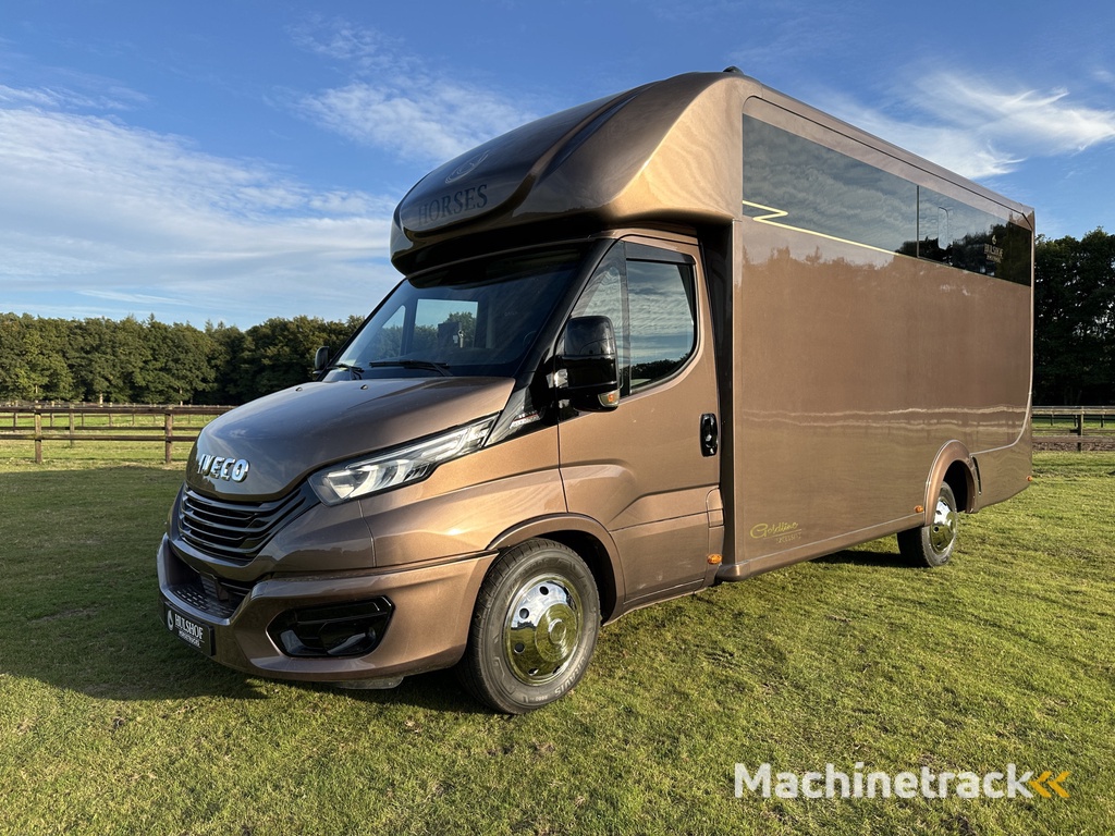 Iveco Daily 2-paards paardenvrachtwagen LIVING 3.0l 180PK Automaat B-rijbewijs