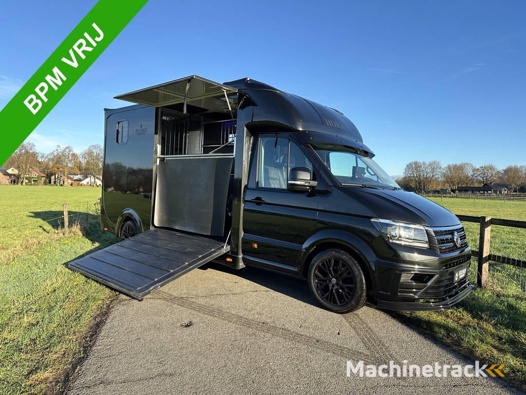 Volkswagen Crafter 2-paards paardenvrachtwagen Automaat XXL