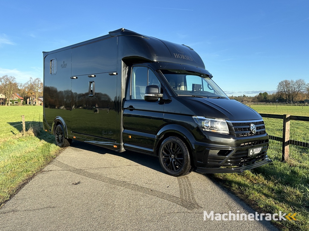 Volkswagen Crafter 2-paards paardenvrachtwagen Automaat XXL