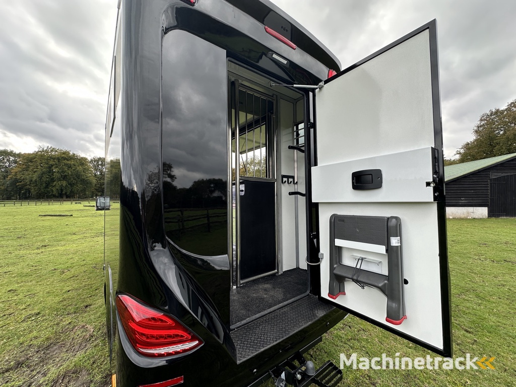 Mercedes-Benz Sprinter 317 AMG 2-paards paardenvrachtwagen B-rijbewijs