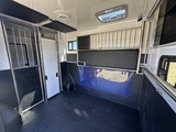 Miniaturansicht von Iveco Daily 2-paards paardenvrachtwagen LIVING 3.0l 180PK Automaat B-rijbewijs
