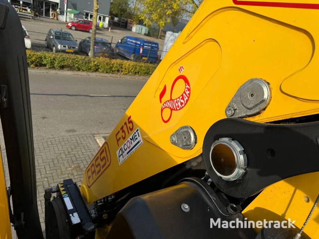 Mercedes-Benz Arocs 4448 8X4 + EURO 6 + FASSI F315 + REMOTE + KIPPER + STEERING AXLE