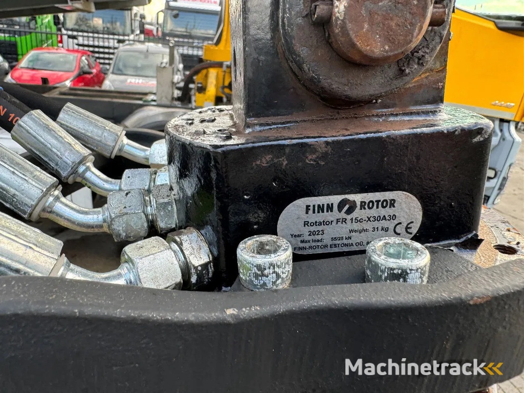 Mercedes-Benz Arocs 4448 8X4 + EURO 6 + FASSI F315 + REMOTE + KIPPER + STEERING AXLE