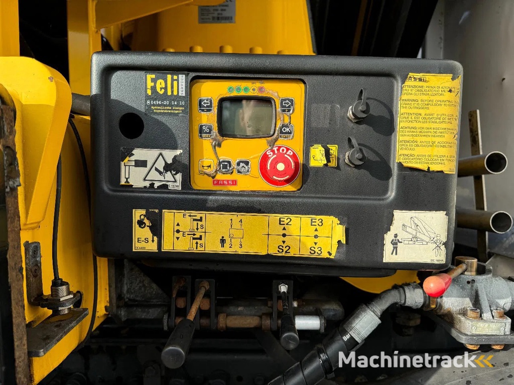 Mercedes-Benz Arocs 4448 8X4 + EURO 6 + FASSI F315 + REMOTE + KIPPER + STEERING AXLE