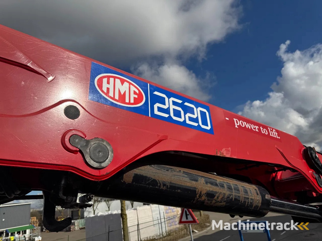 MAN TGA 35.440 8X2 - EURO 4 + HMF 2620K-RC 2018! + REMOTE + HYDRAUTO CABLE LIFT + LIFTING AXLE