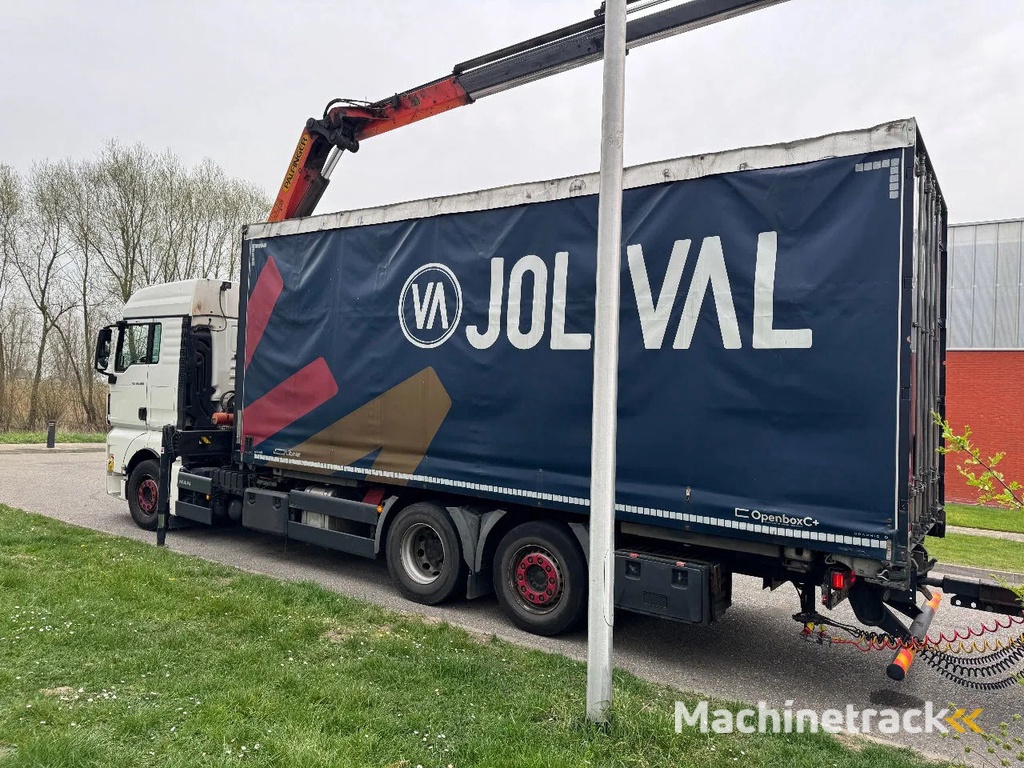 MAN TGX 26.480 6X2 - EURO 6 + PALFINGER PK20002 + REMOTE + LIFTING AXLE