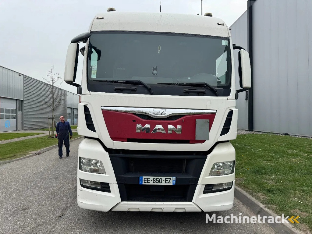 MAN TGX 26.480 6X2 - EURO 6 + PALFINGER PK20002 + REMOTE + LIFTING AXLE