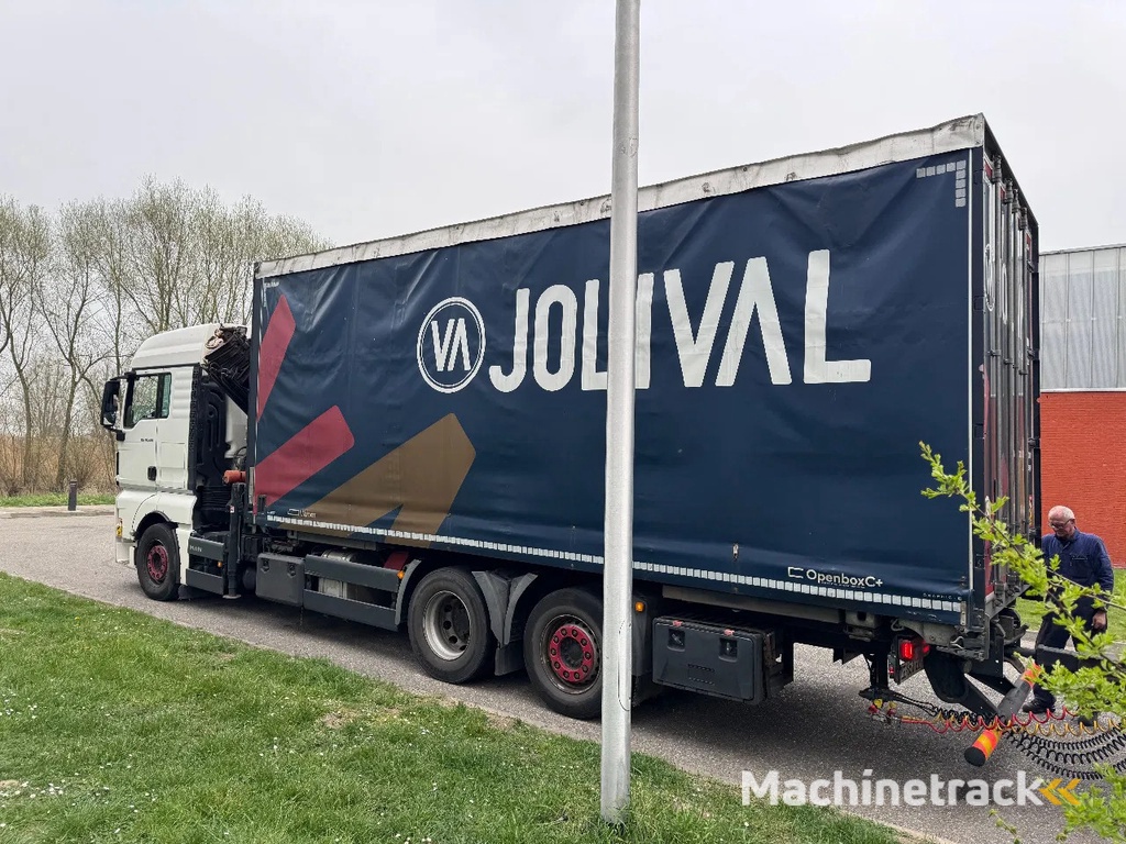 MAN TGX 26.480 6X2 - EURO 6 + PALFINGER PK20002 + REMOTE + LIFTING AXLE